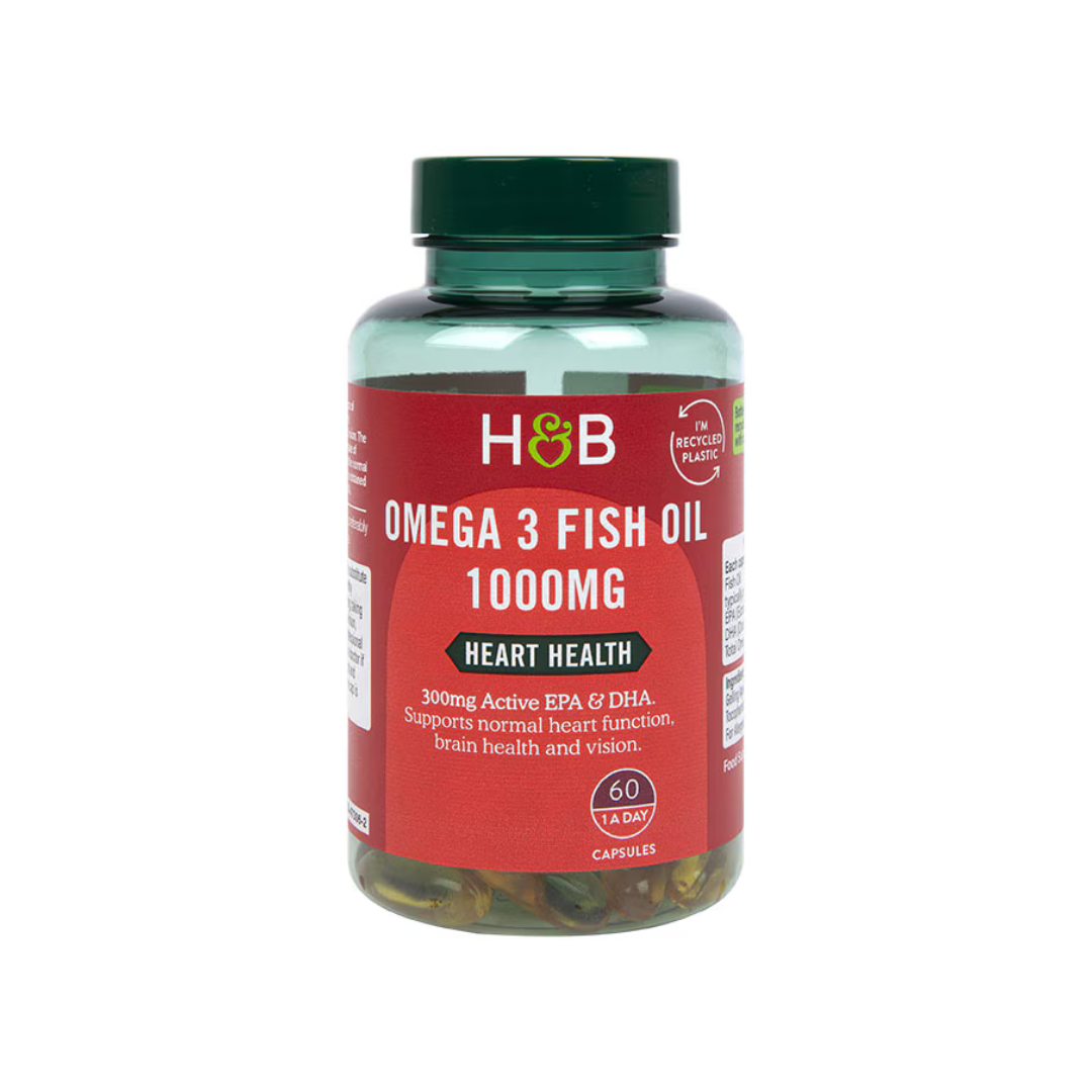 HB47306 / ՀԲ Օմեգա 3 Ձկան յուղ 1000մգ դպճ N60
