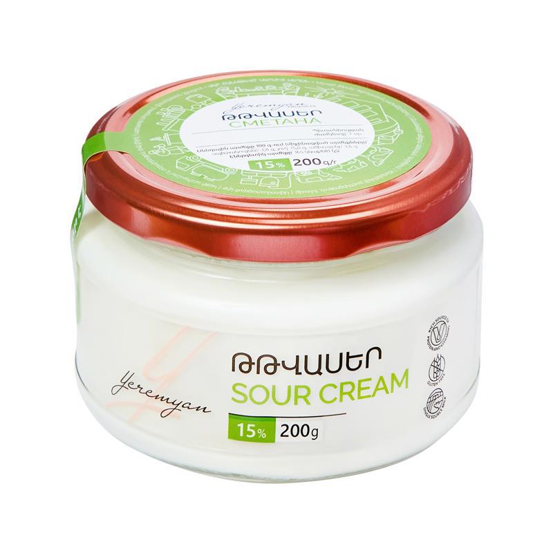 Թթվասեր «Երեմյան Փրոդաքթս» 15% 200գր