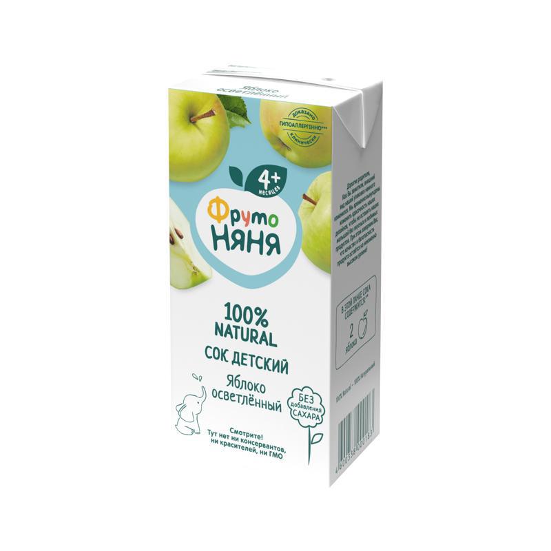 Juice "Fruto Nyanya" apple, sugar free 4m 0.2l