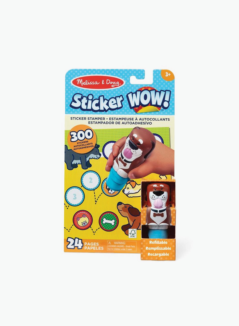 Spin Master Игровой набой Melissa&Doug "Блокнот и штамп с наклейками щенка"