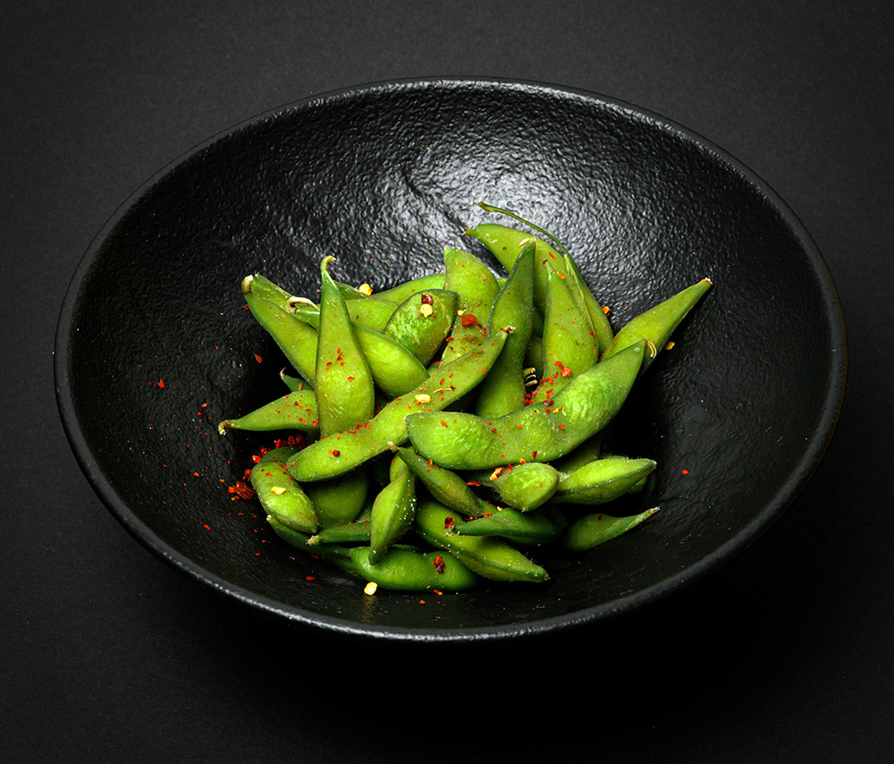 Эдамаме с чили