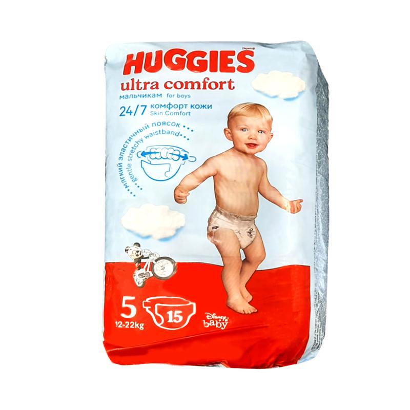Подг. Huggies UltraComf.д/м5 12-22кг15шт