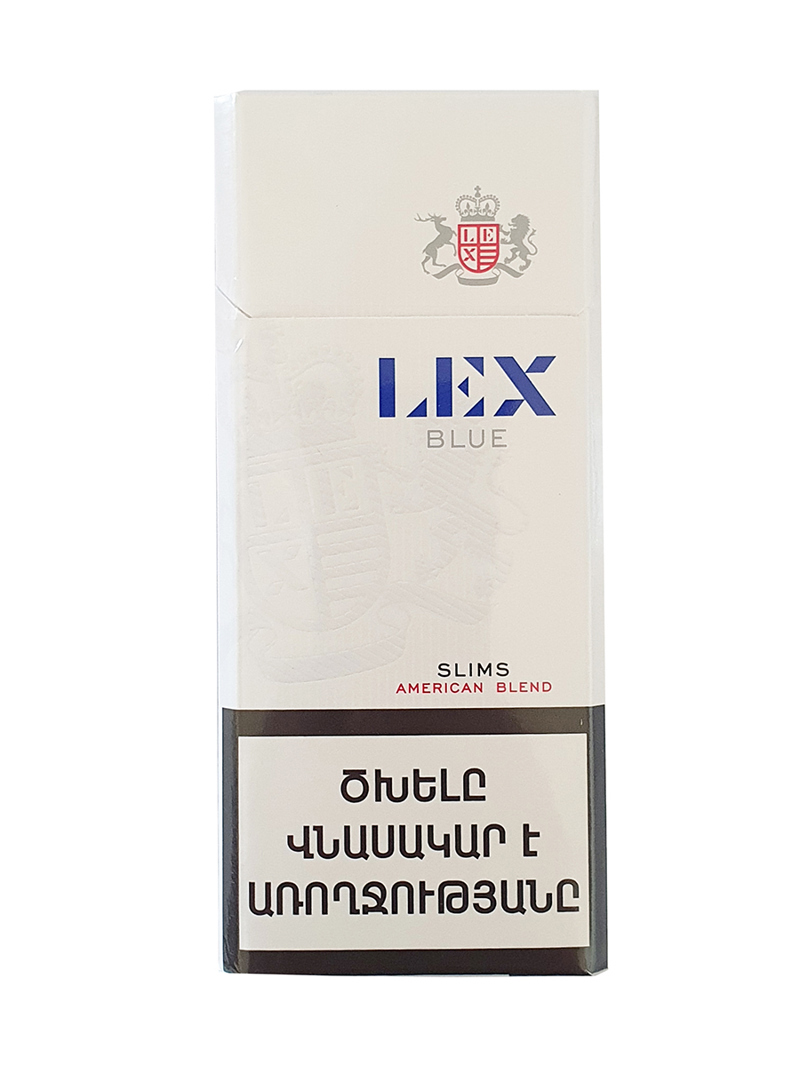 Сигареты "LEX Blue Slims"