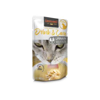 Leonardo Drink & Care միզային հավի ապուր կատուների համար, 40 գ