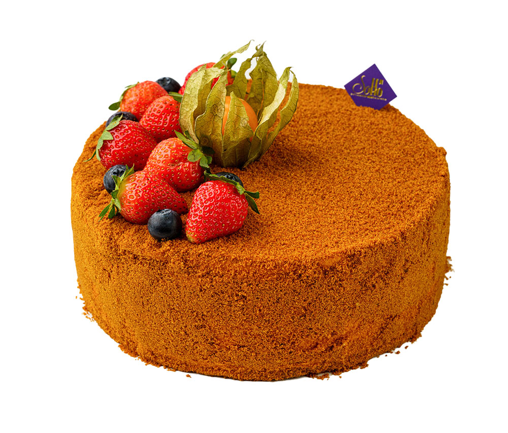Whole Cake Honey Russian Style small
