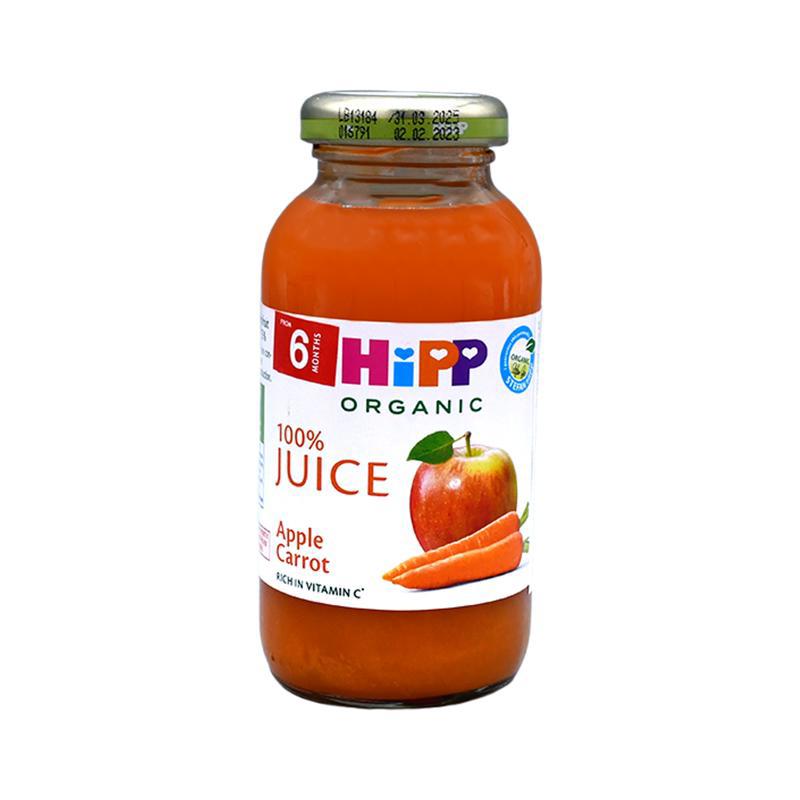 Juice "Hipp" apple-carrot, gluten free 6m 0.2l