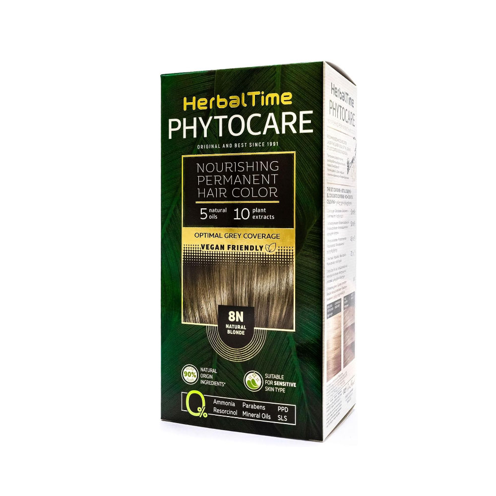 Մազերի ներկ "PHYTOCARE" 8N Բնական շիկահեր