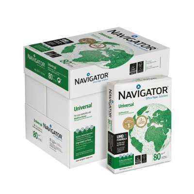 Թուղթ A4 (5 տուփ, 1 արկղ) գրասենյակային Navigator Universal 80 g.m.-2