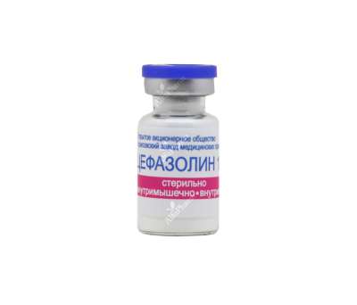 Cefazolin 1g intravenously, intramuscularly