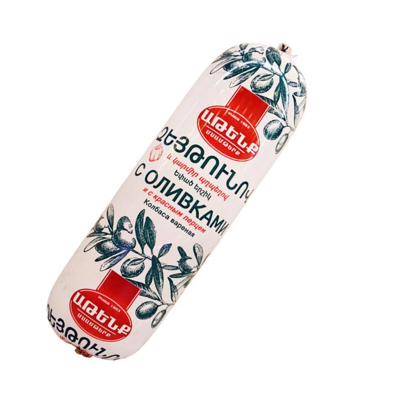 Երշիկ եփած ձիթապտղով «Աթենք» կգ