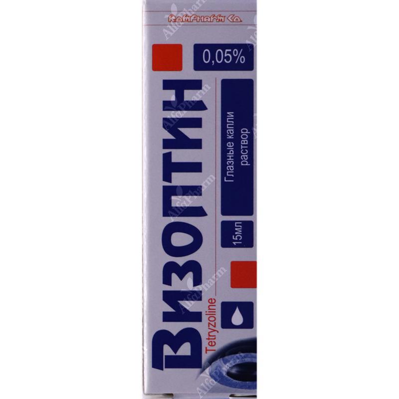 Visoptin eye drops 0.05%- 15ml