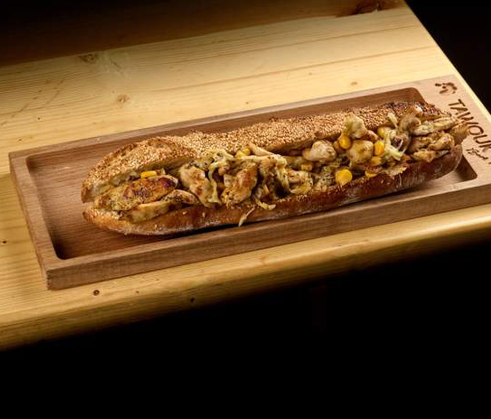 Chicken pesto sandwich