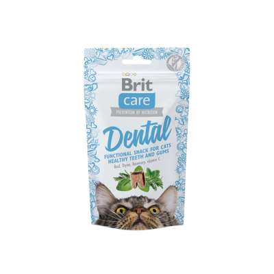 Brit Care Dental Indush կատվի համար նախատեսված քաղցրավենիք, 50 գ