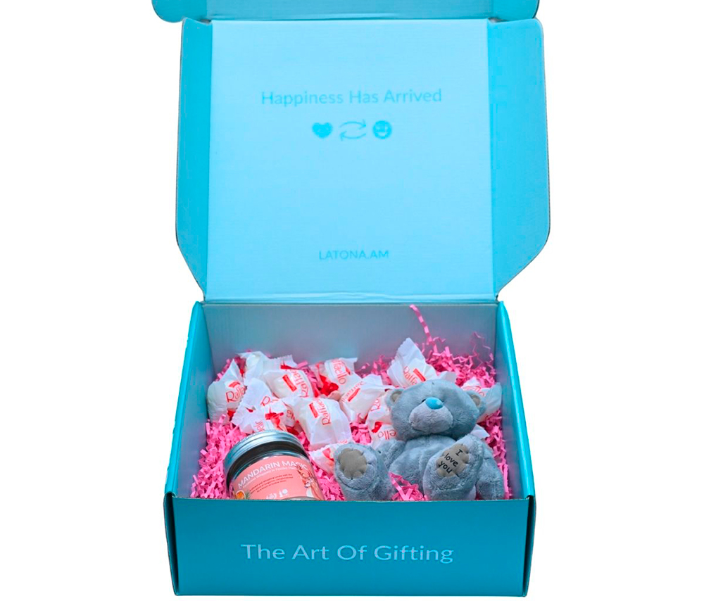 Նվեր տուփ ռաֆֆաելլոյով