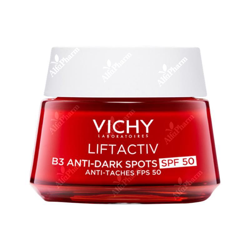 Վիշի Լիֆտակտիվ կրեմ ցերեկային վիտամին B3-ով պիգմենտների դեմ SPF50 50մլ