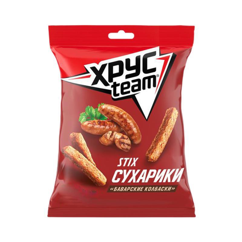 Չորահաց «Խռուս Թիմ» բավարական երշիկ 60գր