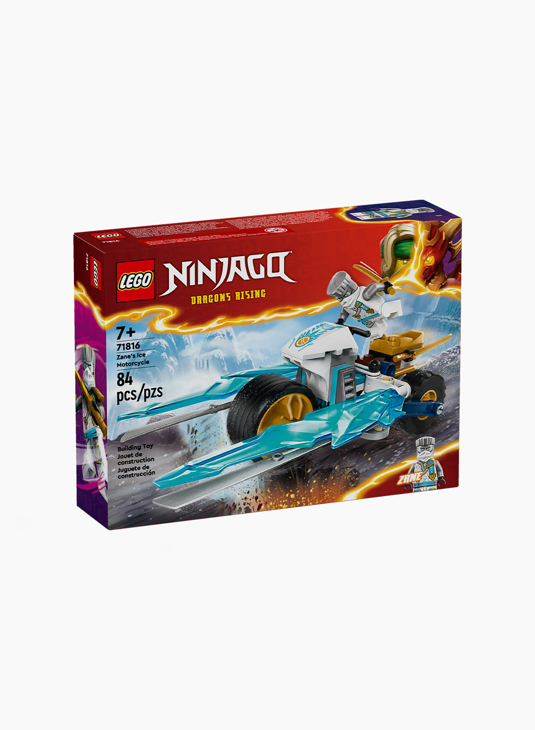 Lego Կառուցողական խաղ Ninjago «Զեյնի սառցե մոտոցիկլետը»