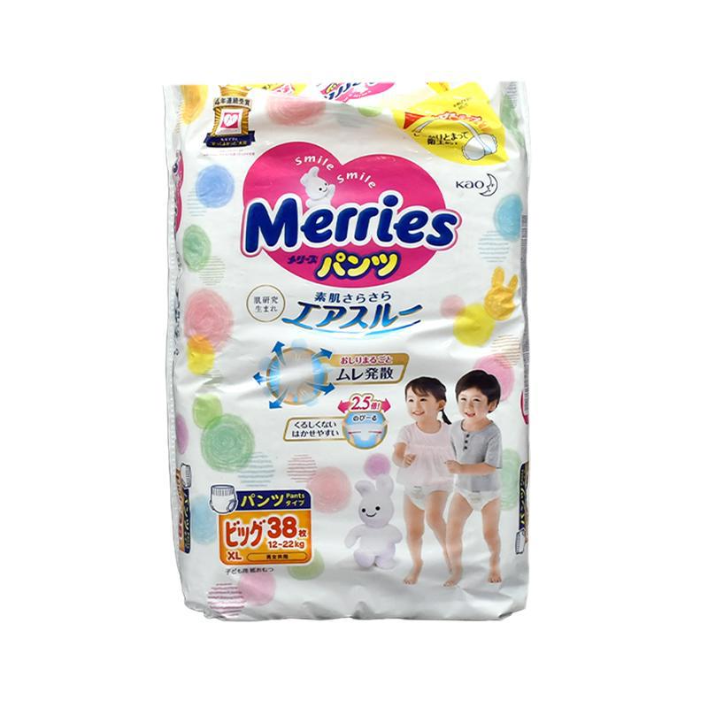 Diapers-pants "Merries" XL 12-22kg 38pcs