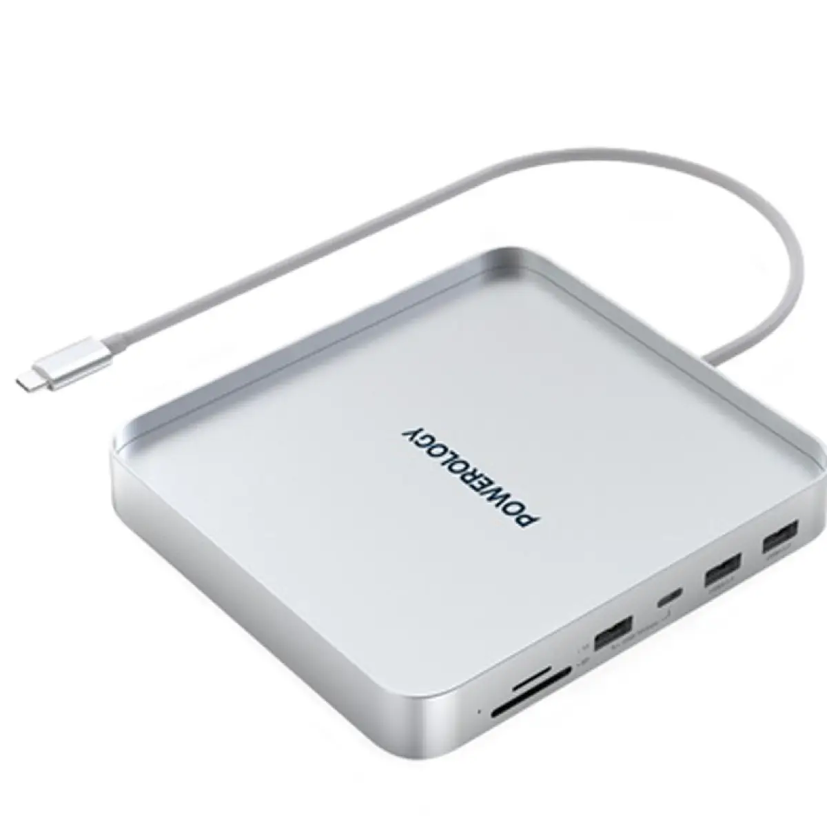 Փոխադրիչ Powerology USB-C Hub & STAnd 24'' iMac Comp SSD 10GBPS PMSSDDGY