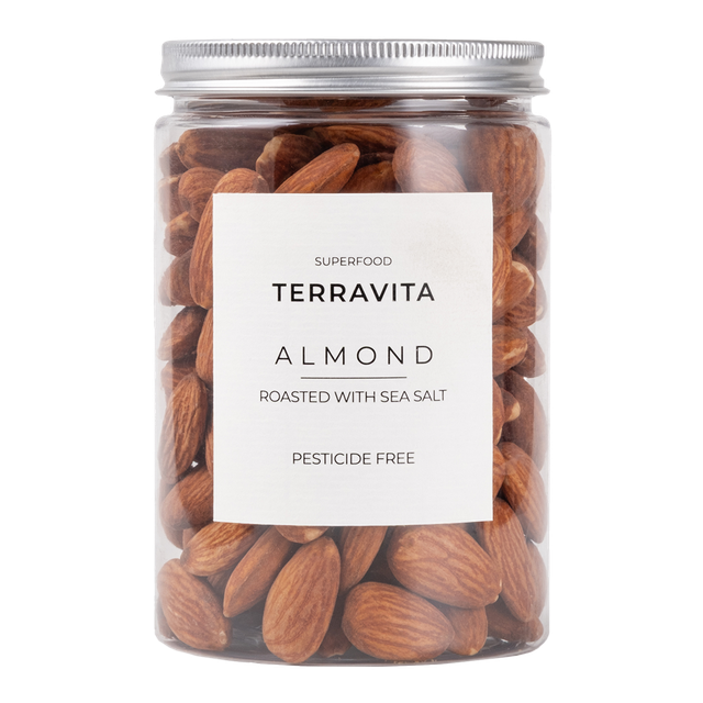 Տերավիտա բոված նուշ ծովի աղով 250գ