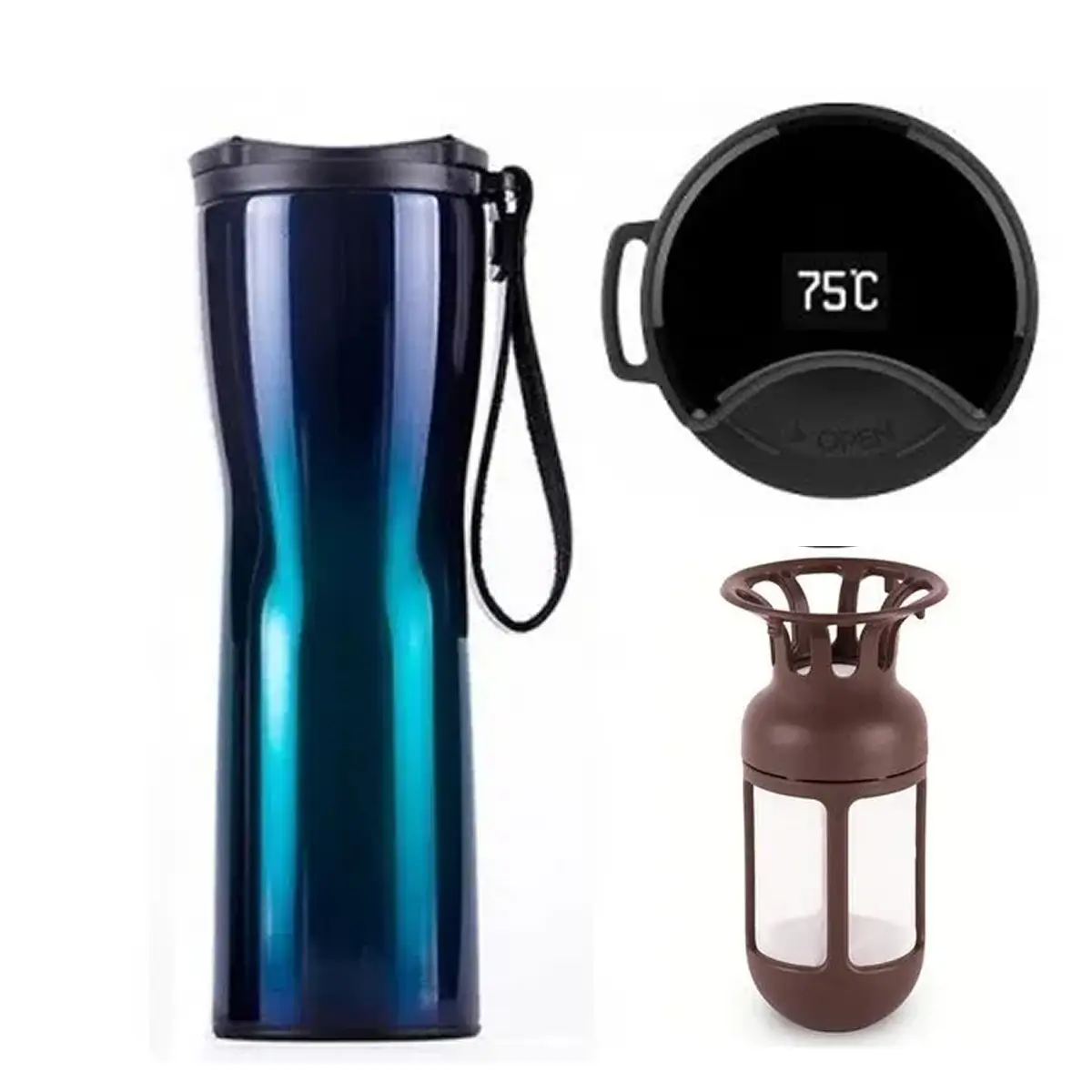 Թերմո բաժակ Xiaomi Kiss Fish Moka Smart 430ml