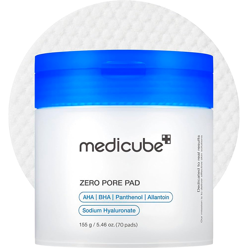 Medicube Zero Pore Pad Mild 2.0Տոներ փեդեր70 հատ / 155 գ