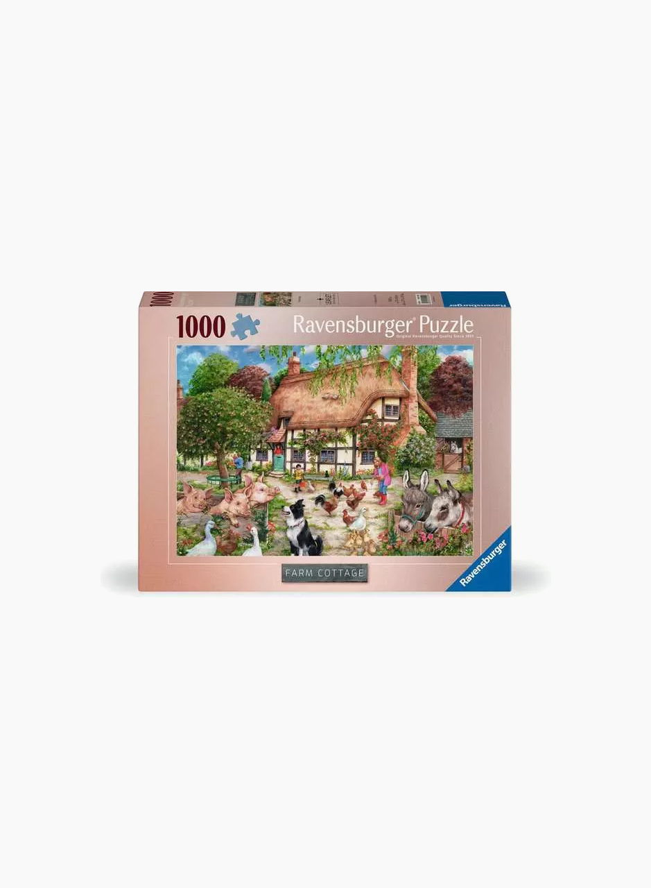 Ravensburger Пазл "Фермерский коттедж" 1000 шт.