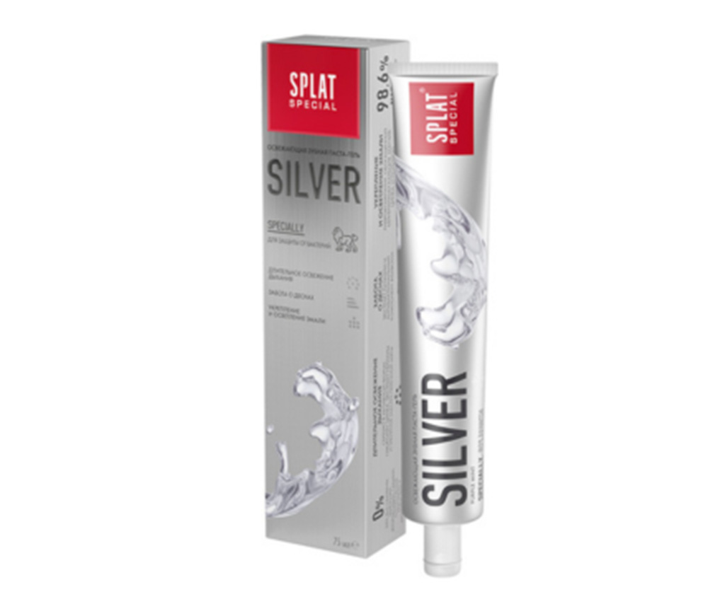 14209 Splat / Սպլատ Ատամի մածուկ սփեշլ Սիլվեր 75մլ