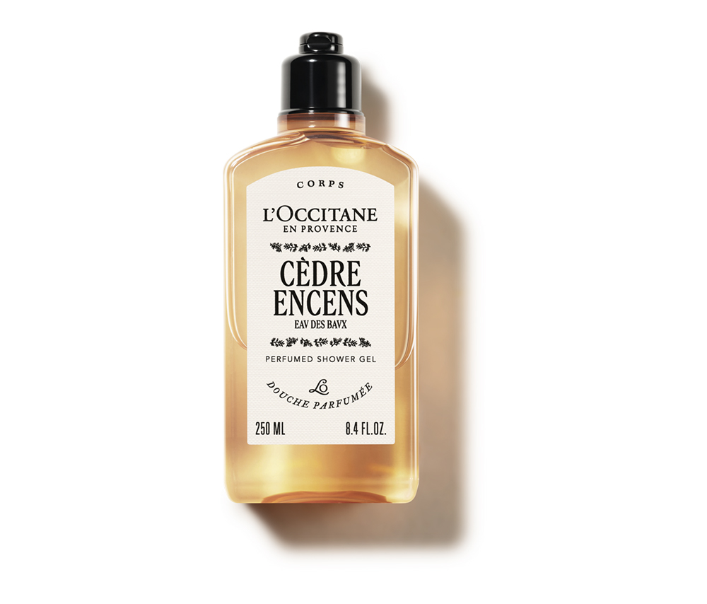 Cedre Encens (Eau des Baux) Perfumed Shower Gel - L'Occitane