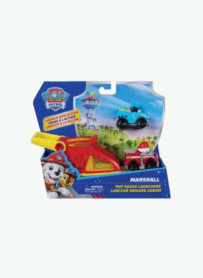 Spin Master Paw Patrol արձակիչ մեքենաներով «Մարշալ»