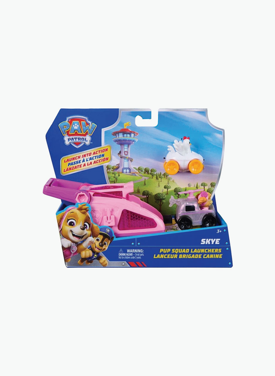 Spin Master Paw Patrol արձակիչ մեքենաներով «Սքայ»