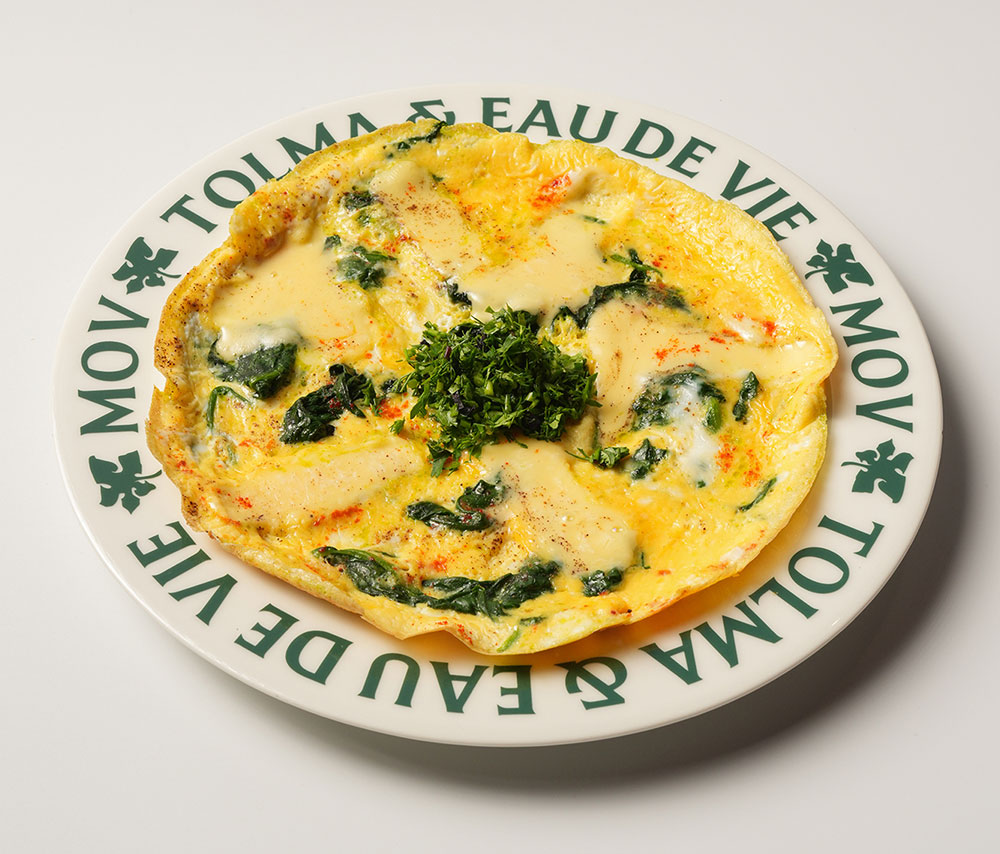 Омлет Со Шпинатом