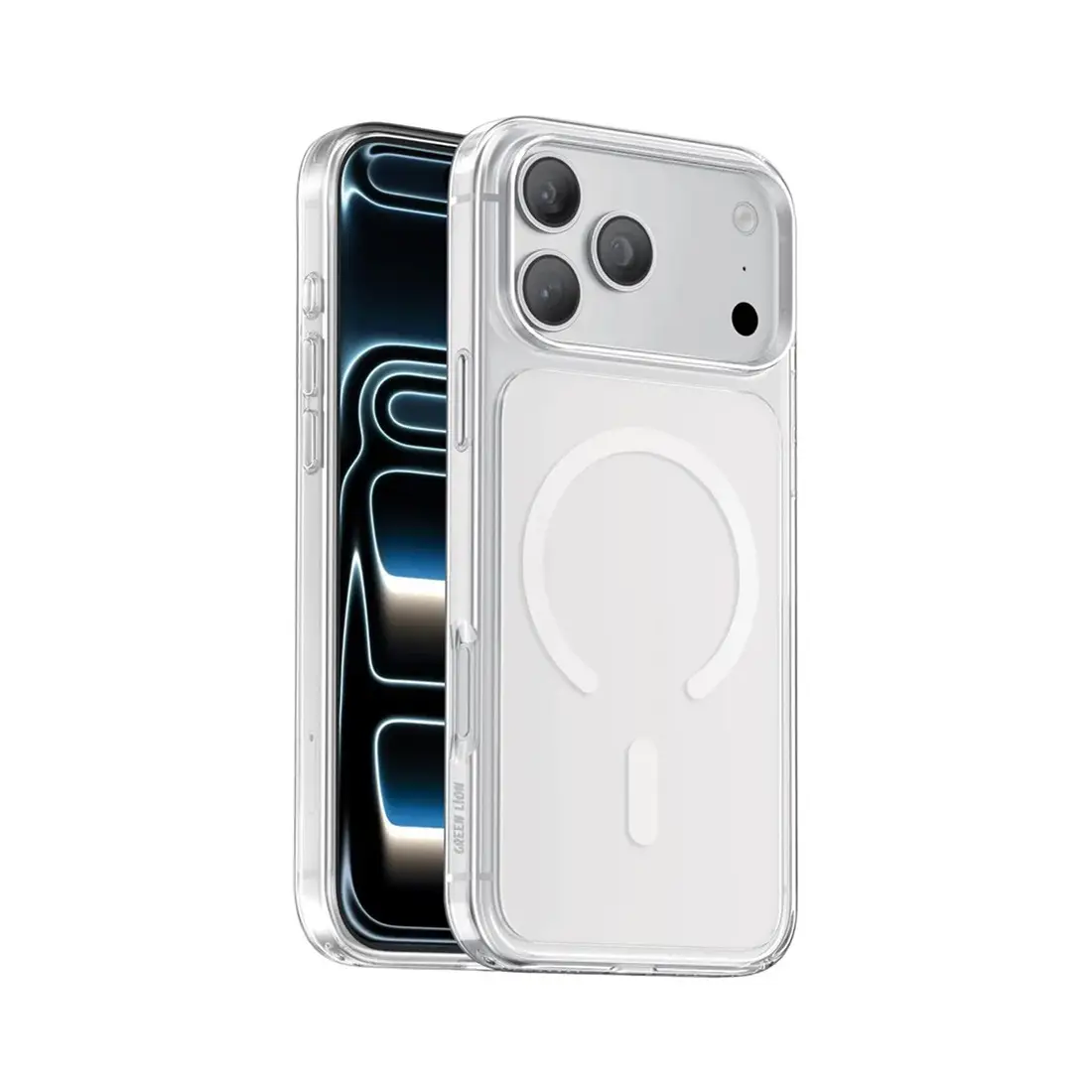 Պատյան Green Lion MagSafe Cloud Clear Case for iPhone 18 Pro / 17 Pro