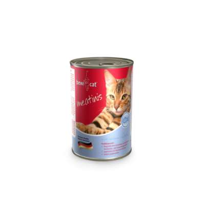 Bewi Cat Meatinis Սաղմոնի խոնավ կեր կատվի համար, 400 գ