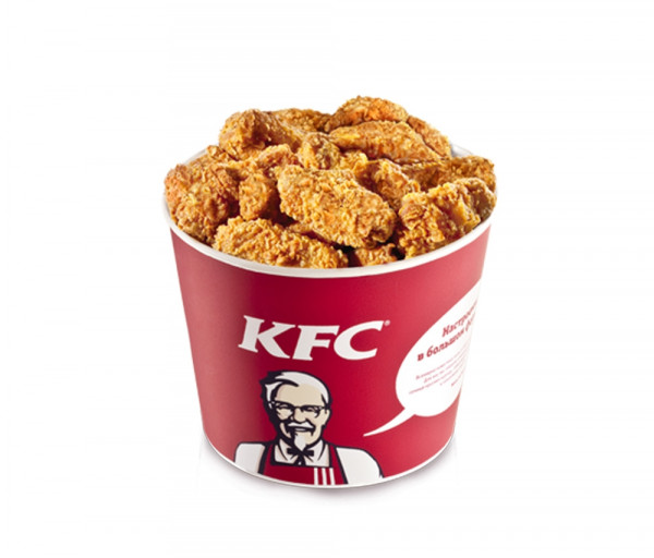 Bucket 25 hot wings Duet KFC Appetizers Lunch Time FOOD COURT