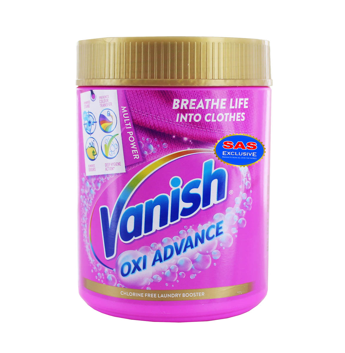 Пятновыводящий порошок "Vanish Oxi Action" 470г