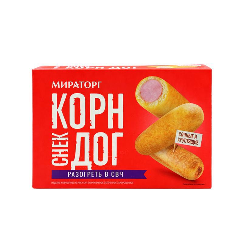 Снек Корн дог "Мираторг" 250г