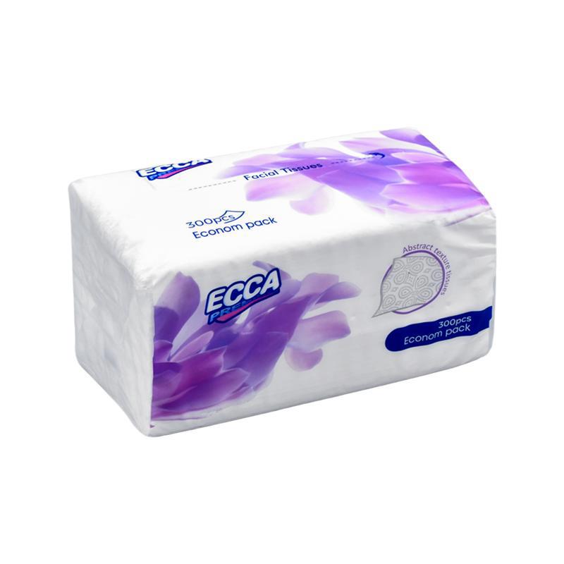 Անձեռոցիկներ «Էկկա» Պրեմիում էկոնոմ, երկշերտ 300հտ