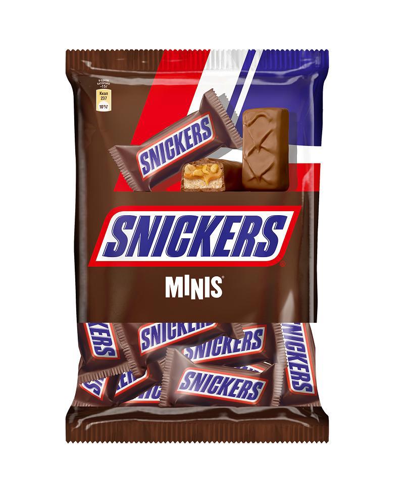 Chocolate bar "Snickers Minis" 180g