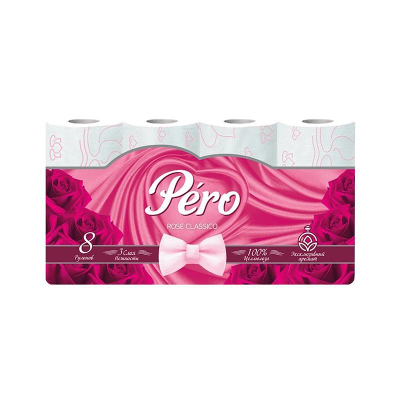 Т/Б "Pero" rose 3x сл. 8шт