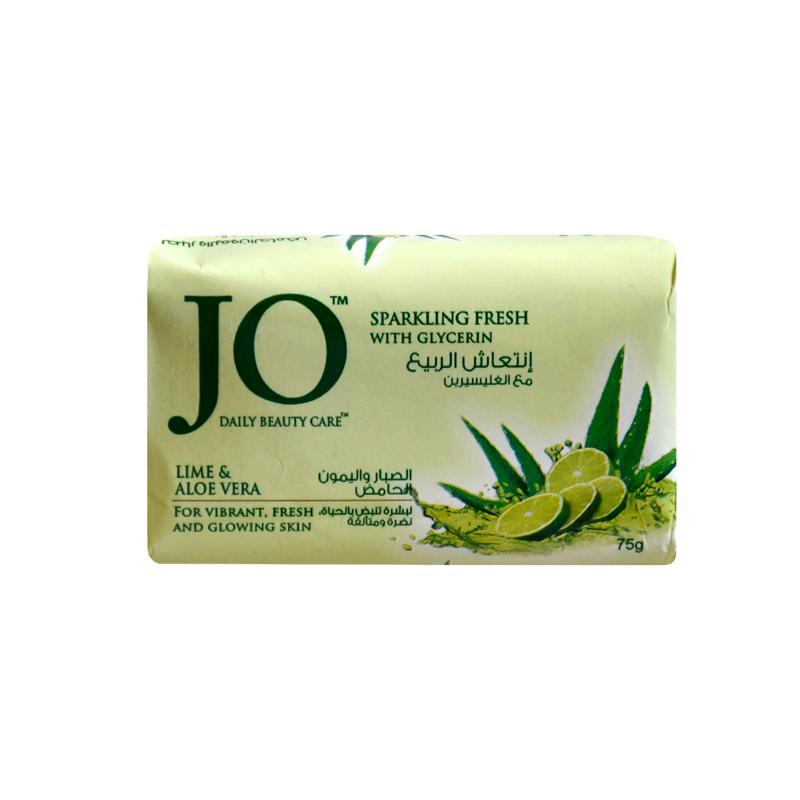 Glycerin soap "Jo" lime and aloe vera 75g
