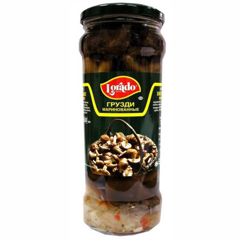 Պահածո Լորադո մարինացված սունկ շիտակե 580մլ