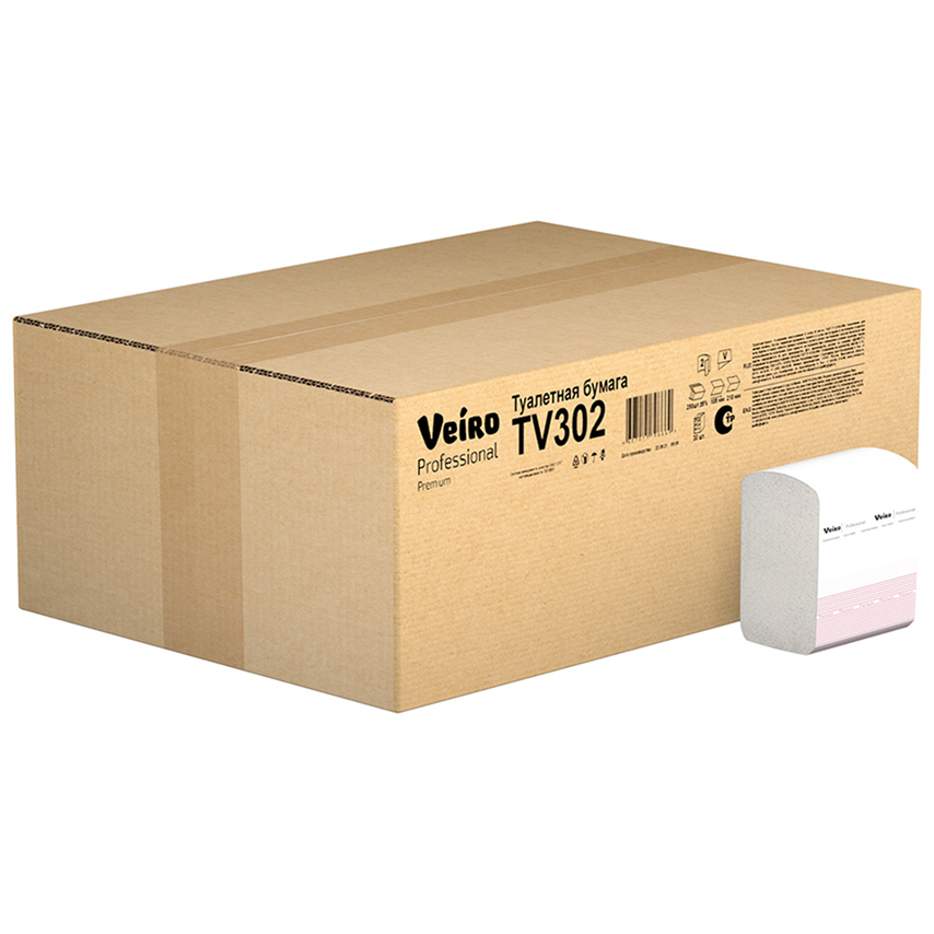 Զուգարանի թուղթ ծալված TV302