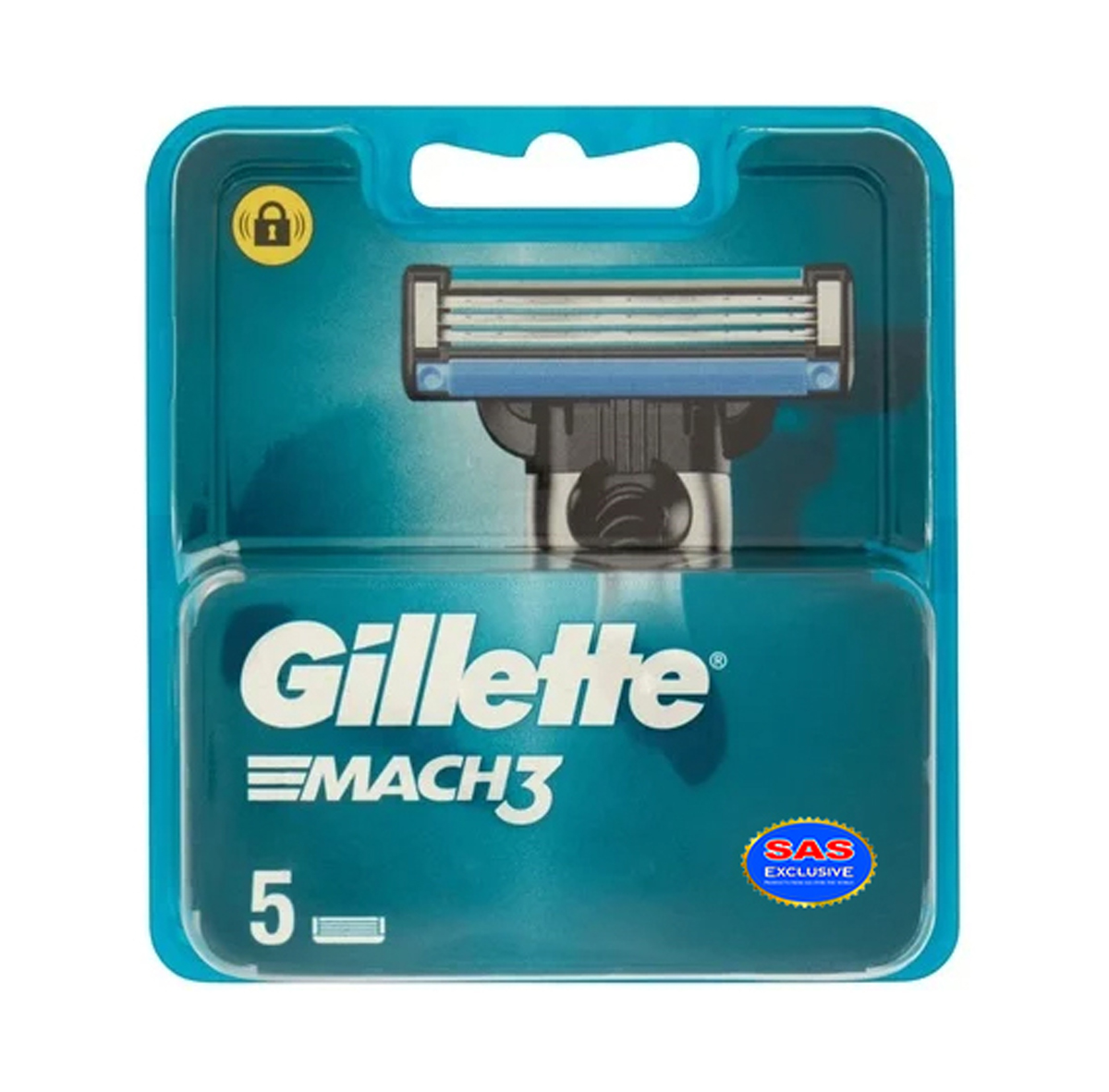 Кассеты для бритвенного станка "Gillette Mach3 Turbo" 4 шт.