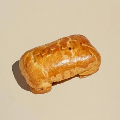 Sour cream pie with ham