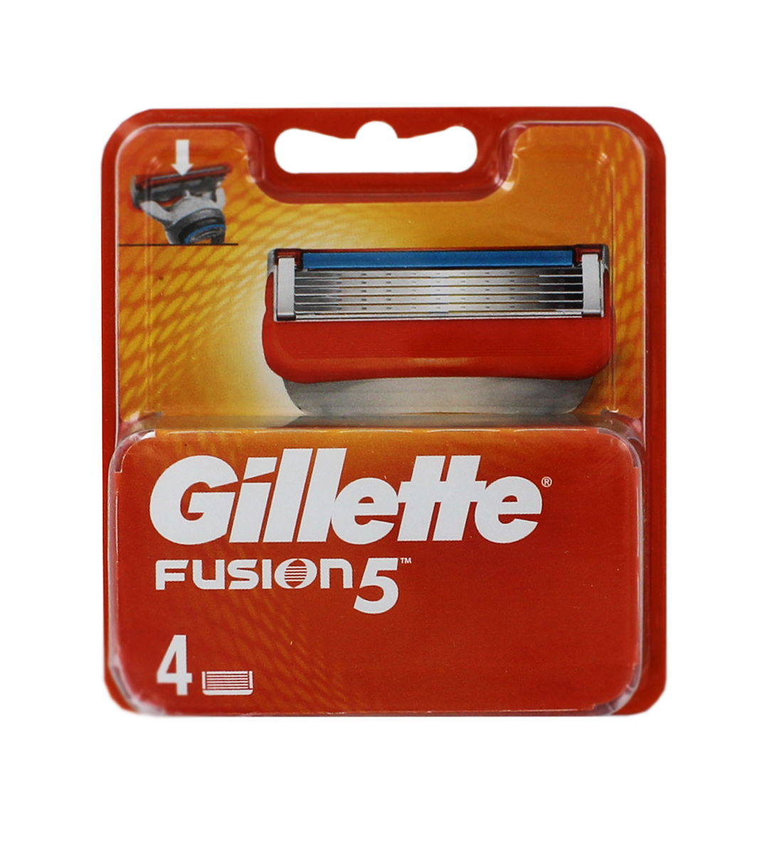 Кассеты для бритвенного станка "Gillette Fusion 5" 4 шт