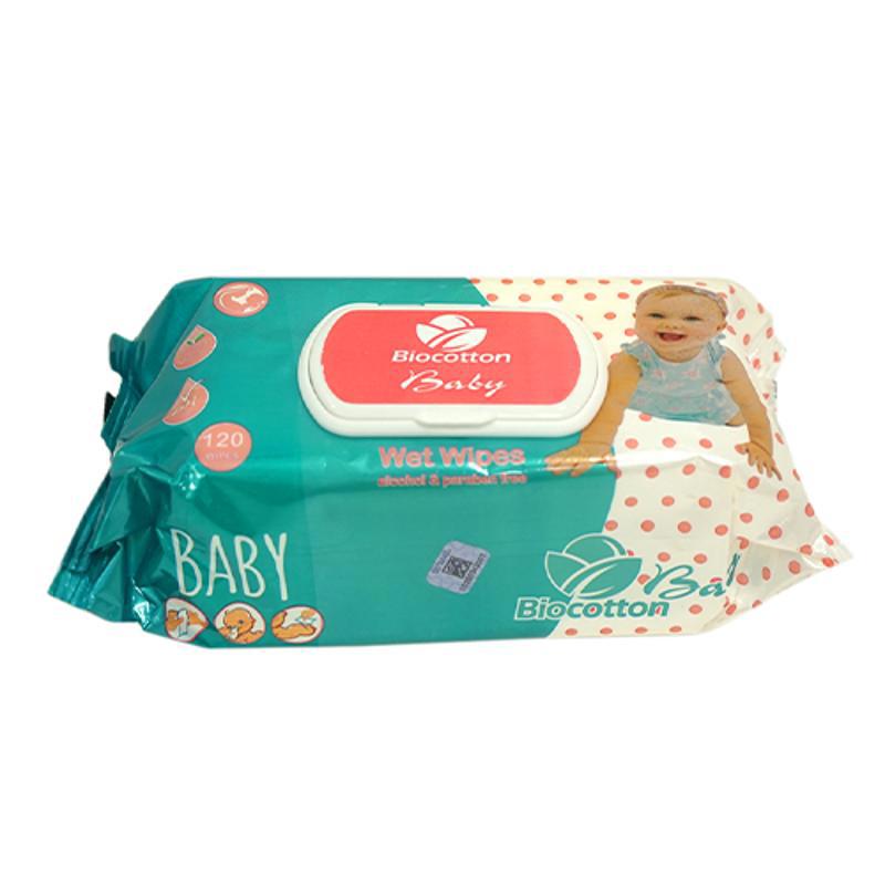 Մանկական խոնավ անձեռոցիկներ Բիոքոթթոն X120