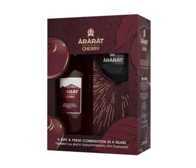Cognac Ararat Cherry 0.7l + 1 glass
