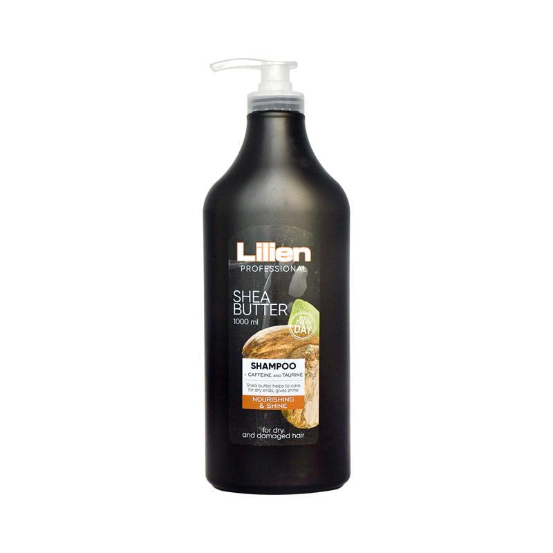 Shampoo "Lilien" Professional, with Shea butter, for dry and damaged