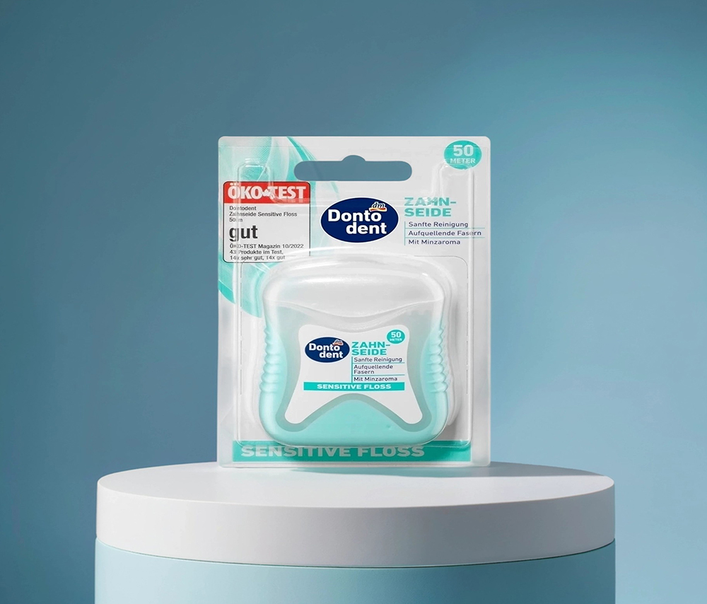 DONTODENT SENSITIVE DENTAL FLOSS , 50 M